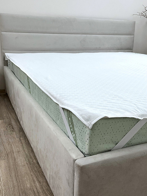 Ecotton Наматрацник Aqua-stop Ecotton Jaсquard 180х200 см водонепроникний жакардовий з резинкою Коломыя - изображение 2