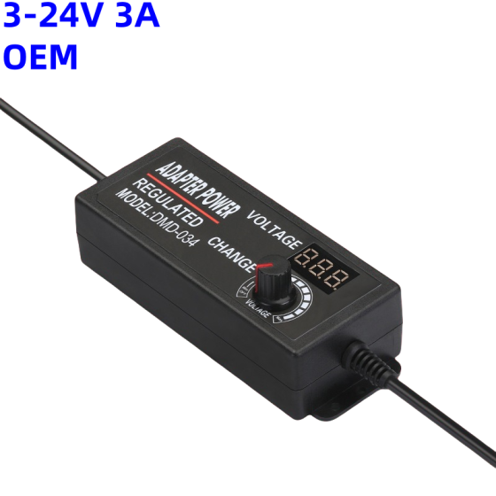 Регульований блок живлення 9-24В з вольтметром 3А Київ