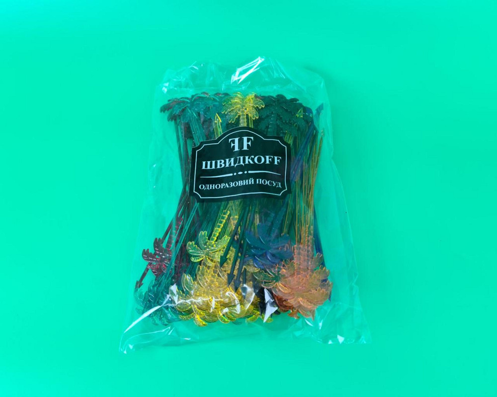 Мешалка пластиковая для напитков 