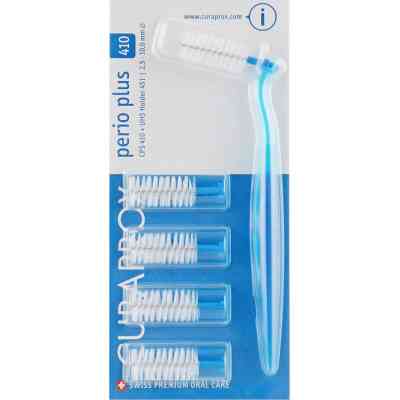 Щетки для межзубных промежутков Curaprox Perio Plus CPS 410 D 2.5 – 10 мм 5 шт. + держатель (7612412423655) Винница