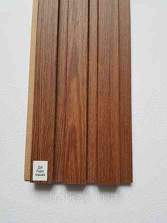 Стеновая реечная панель МДФ 117х12х2800 мм Дуб родос СП12117-10 Киев