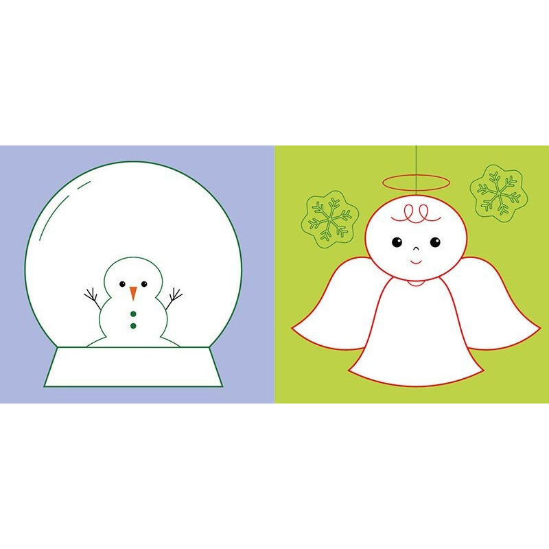 Дитяча книжечка з наклейками "Різдво" 668012, 8 сторінок Вінниця - фото 3