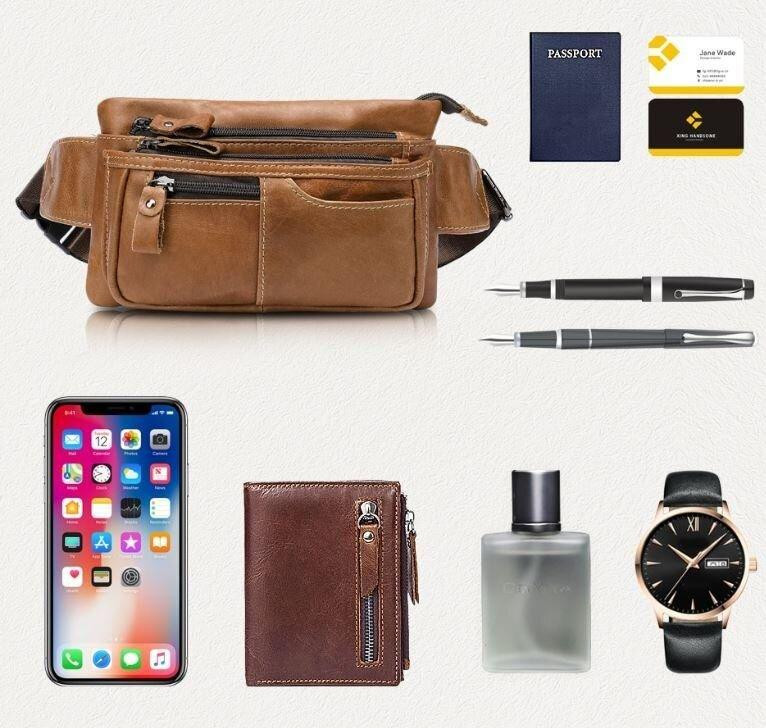 Сумка на пояс Vintage 14658 Руда Київ - фото 2