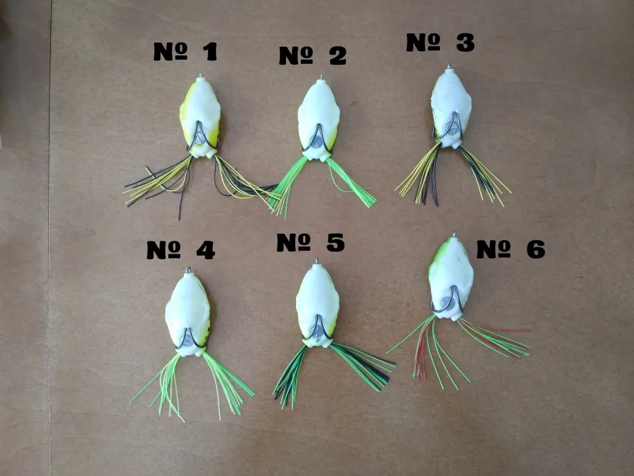 Лягушка незацепляйка на щуку с хвостиком Киев - изображение 4