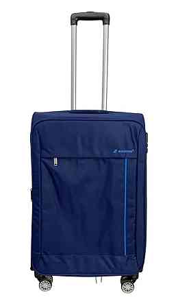 Чемодан тканевый MADISSON 35703 средний 67 см синий 4 колеса Киев