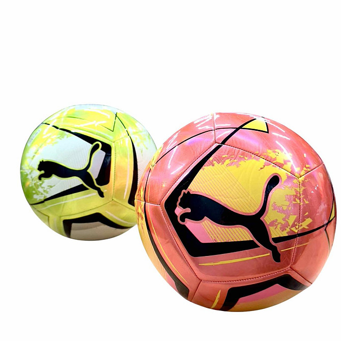Футбольний мяч Puma Cage Ball р. 5 Вишневе - фото 3