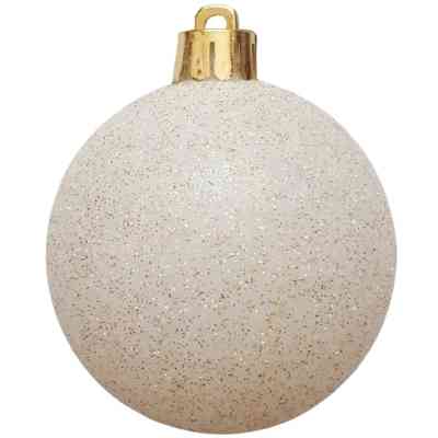 Ялинкова іграшка Chomik пластикові кульки компл. 16 шт, 6см, бордо (5900779853140_3) Вінниця