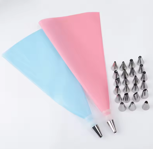 Набор насадок для украшения тортов 24 шт с мешком Киев