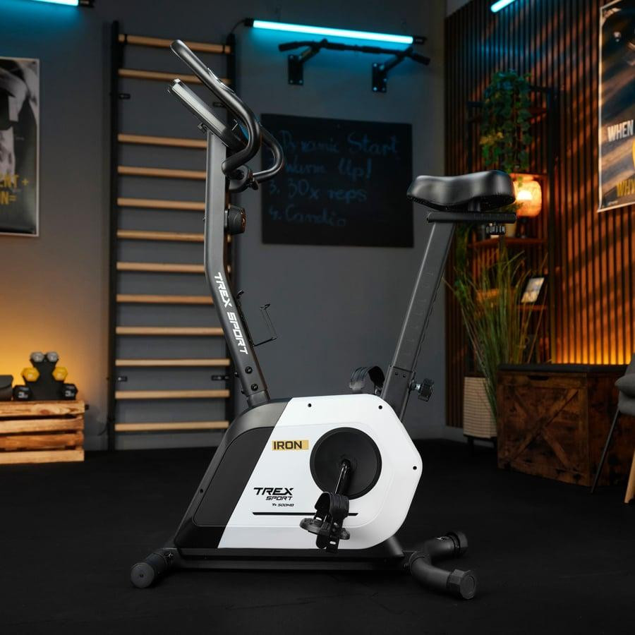 Велотренажер Trex Sport TX-500MB IRON магнитный белый Киев - изображение 2