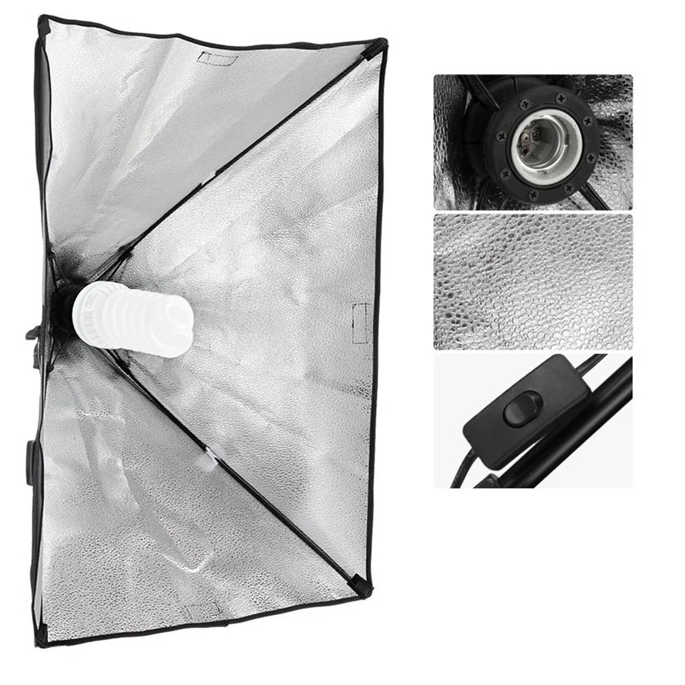 Софтбокс 50x70см журавель 2м Е27 Puluz DCA0991 Київ - фото 2