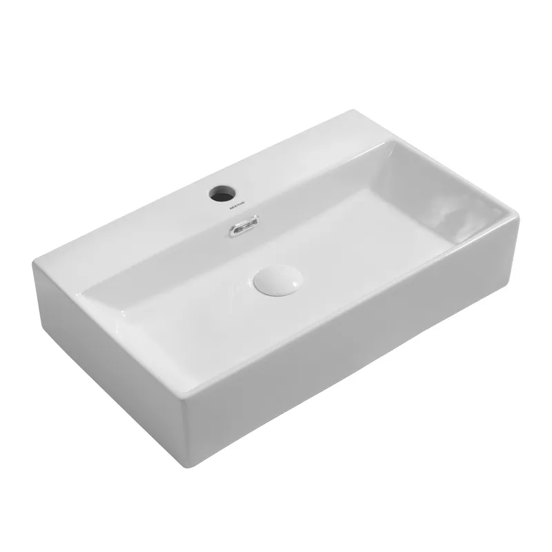 Раковина підвісна Mixxus Premium QUADRO-0206 600х360х130mm з отвором під змішувач та переливом  ( MP6509 ) 25223 Харків - фото 1