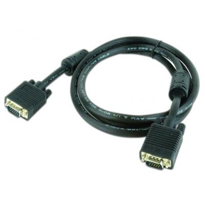 Кабель мультимедійний VGA M to VGA M 1.8m black REAL-EL (EL123500043) Вінниця - фото 2