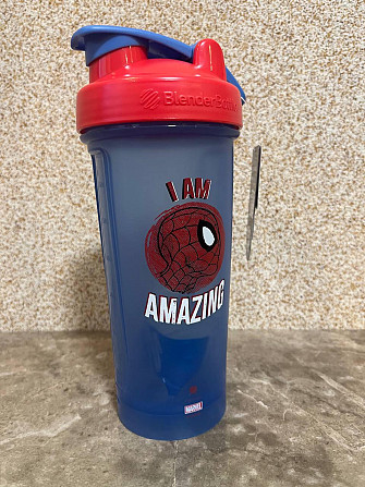 Шейкер спортивний BlenderBottle Classic Loop PRO 28oz/820ml Marvel Spider Man (600558) Каменское - изображение 2