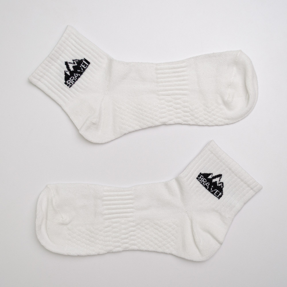 Набор носков мужских хлопковых 10 пар Youstar 054 Низкие 41-47 Белый Сумы - изображение 5