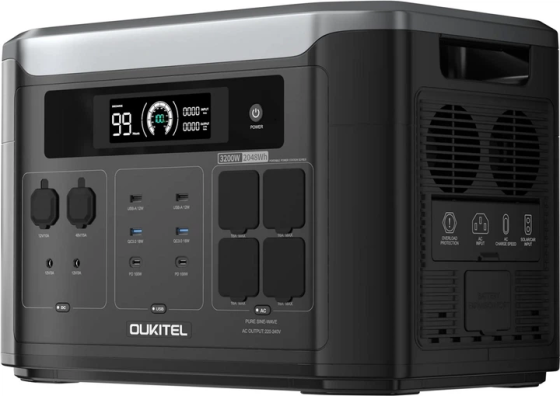 Зарядна станція Oukitel BP3000E 3200W 2048Wh Чорний Вінниця