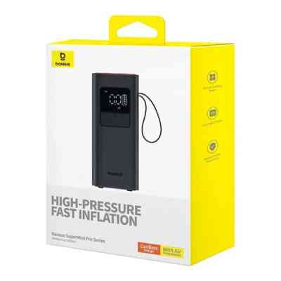 Автомобільний компресор Baseus Super Mini Pro Black (C1115930011100) Вінниця