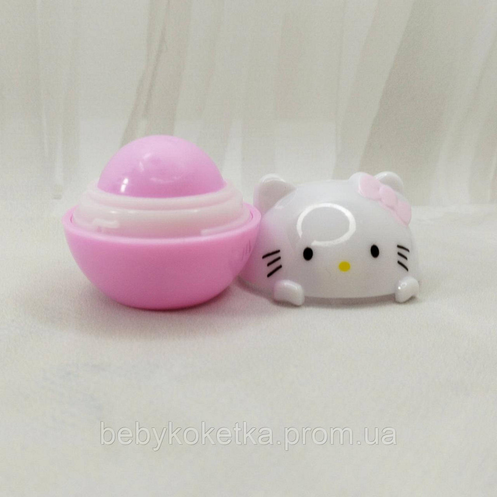 Детский бальзам для губ увлажняющий Magic Your Life Lip Balm Котик с бантиком Львов - изображение 2