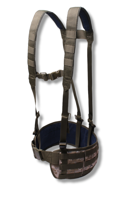 Разгрузка пиксель Ременно-плечевая система РПС кордура разгрузочный пояс регулируемый тактический 100 см Одесса - изображение 1