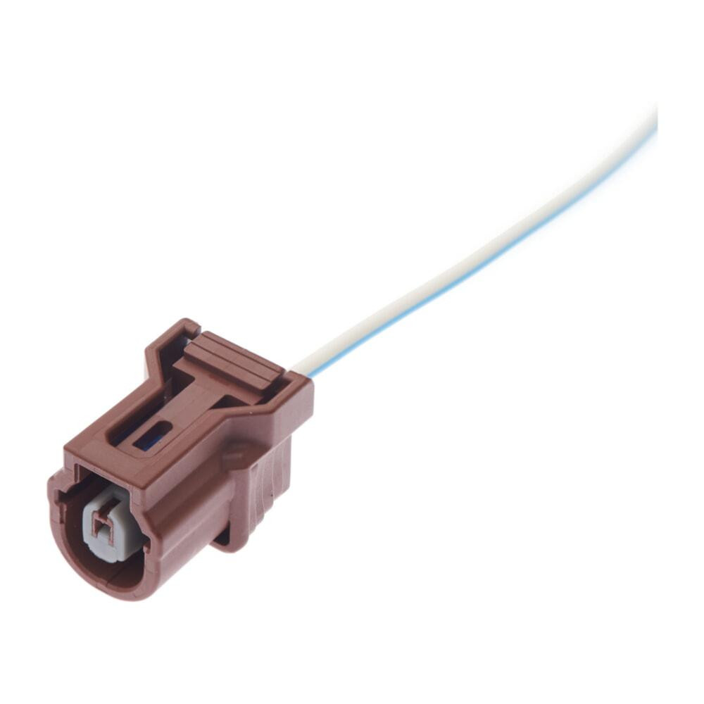 Роз'єм конектор с проводом, 1-кон., Датчик Давления Масла, Датдатчик Детонации, Коричневий, 6189-7197, Acura, Honda Київ - фото 1