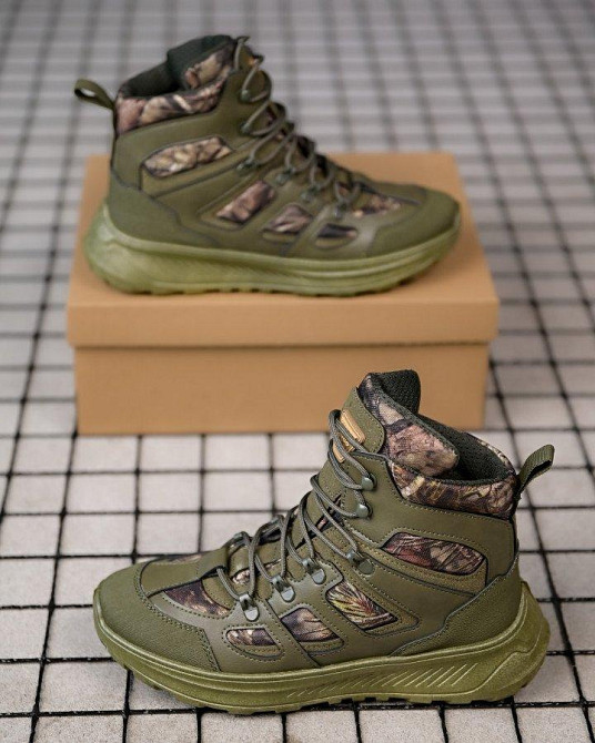 Міські мілітарі черевики DEMER олива ПП7866 Одеса - фото 8