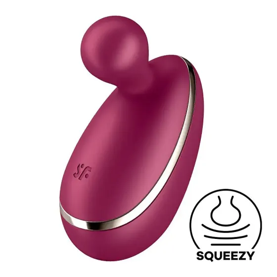 Вібратор для зовнішньої стимуляції Satisfyer Spot On 1 Berry, гнучкий відросток Львів