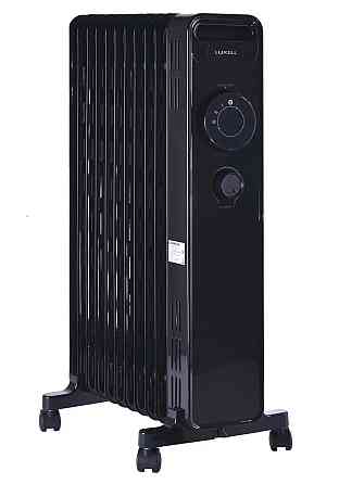 Обогреватель масляный на 11 секций 2300 Вт Luxell LUX-1230S черный Киев