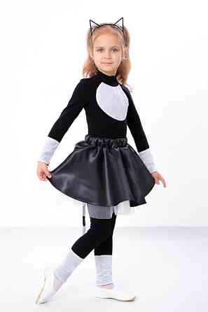 Новорічний костюм "Кішка"ріст 98 -122 топ Крохатушка одяг Київ