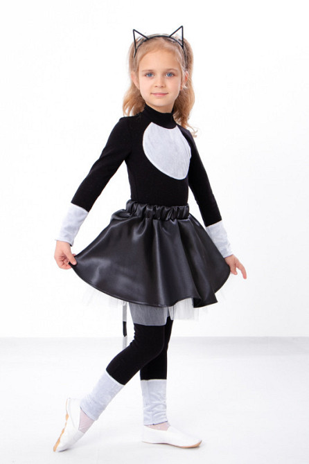 Новорічний костюм "Кішка"ріст 98 -122 топ Крохатушка одяг Київ - фото 2