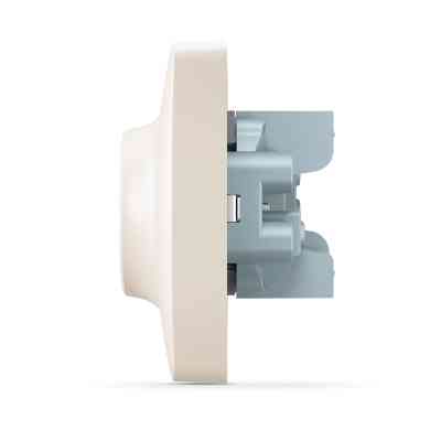 Розетка Videx BINERA 2ая із заземленням кремова (VF-BNSK2G-CR) Вінниця