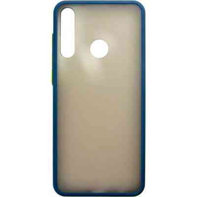 Чохол до мобільного телефона Dengos Matt Huawei Y6P, blue (DG-TPU-MATT-56) (DG-TPU-MATT-56) Вінниця