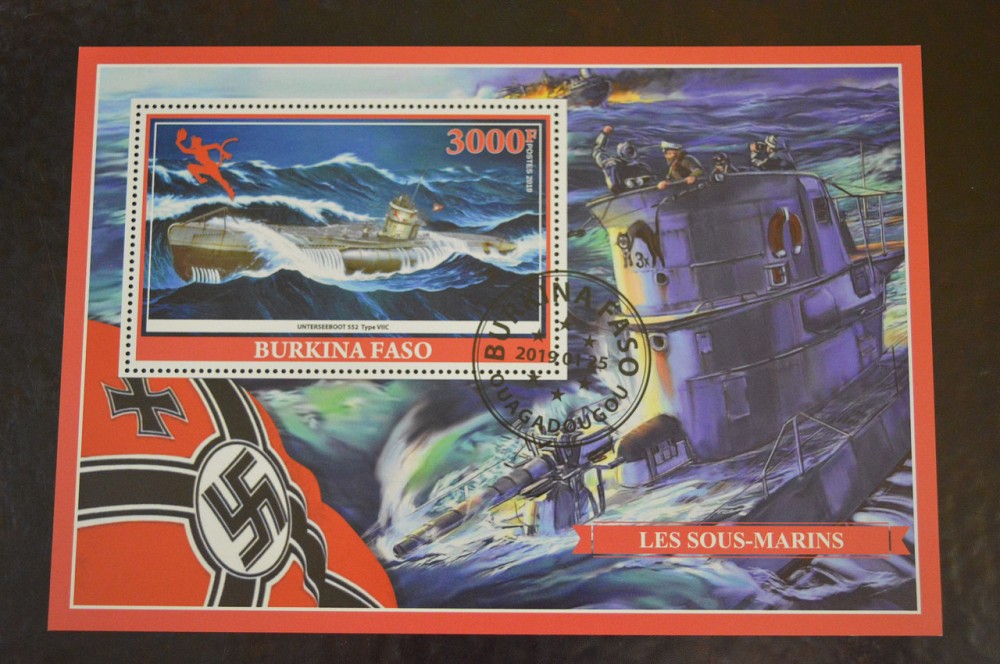 Буркіна Фасо. Марки. Особистості. Транспорт. Блок. 2015 рік (В-4) Полтава - фото 1