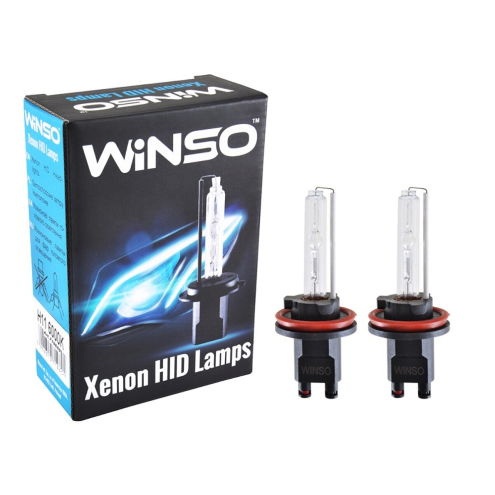 Ксеноновая лампа Winso H11 6000K, 85V, 35W PGJ19-2 KET, 2шт Київ - фото 1