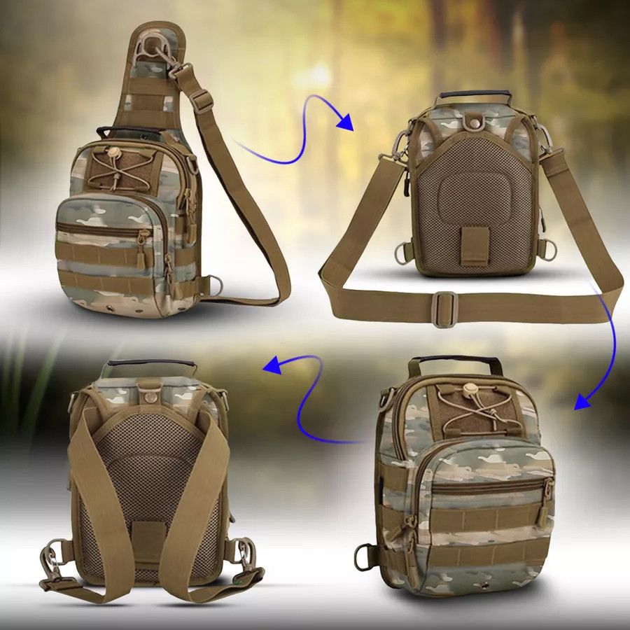 Сумка мужская тактика, Мужская сумка планшет с накладным карманом, Сумки мужские тактические IE-31 Ивано-Франковск - изображение 9