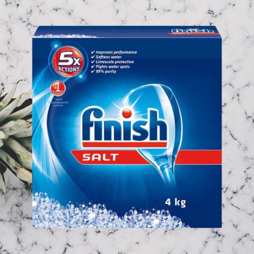 Сіль для посудомийних машин FINISH 4кг Виноградів - фото 2