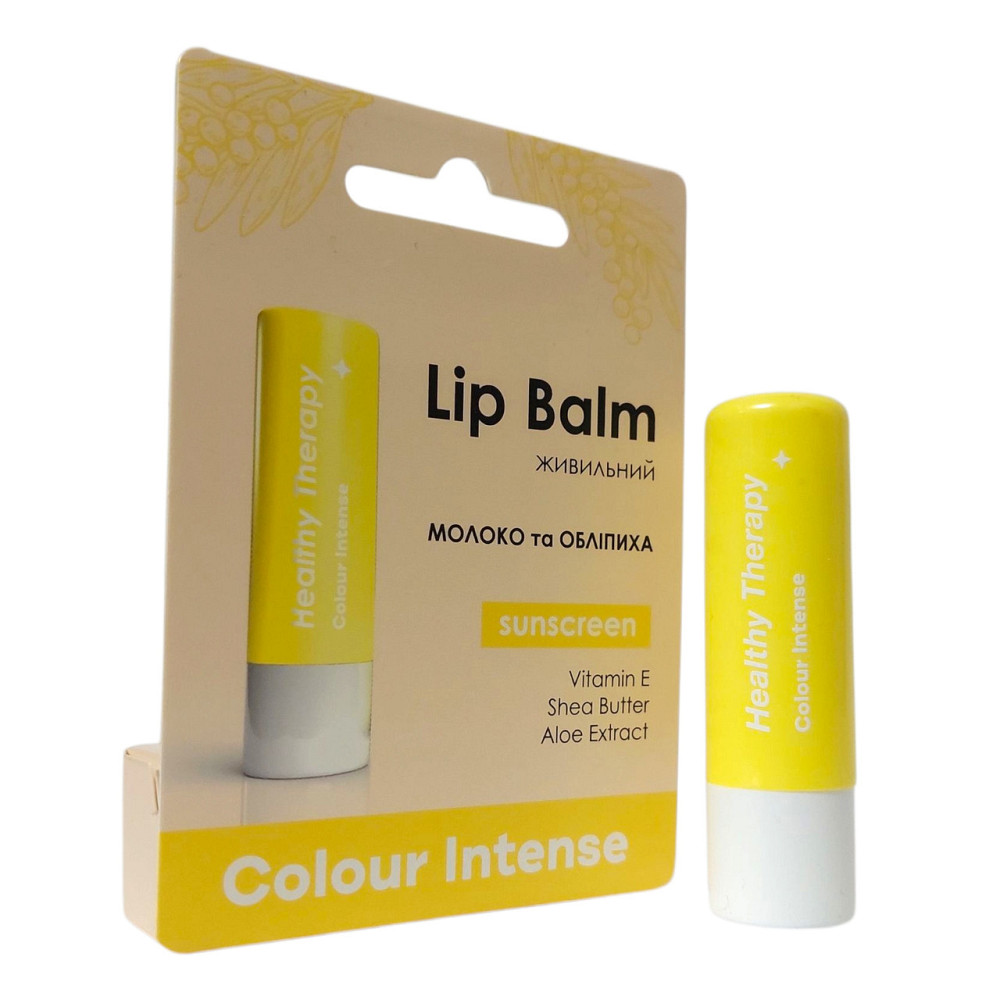 Гигиенический бальзам для губ Молоко и Облепиха питательный Colour Intense Запорожье - изображение 1