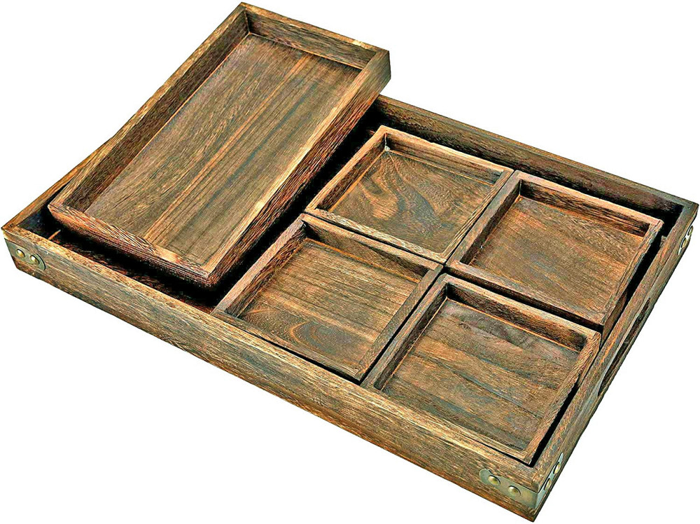 Поднос деревянный 