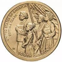 Септіма Пуансетт Кларк. Серія "Американські інновації". Монета 1 долар. 2020 рік (Р), США. Полтава - фото 1