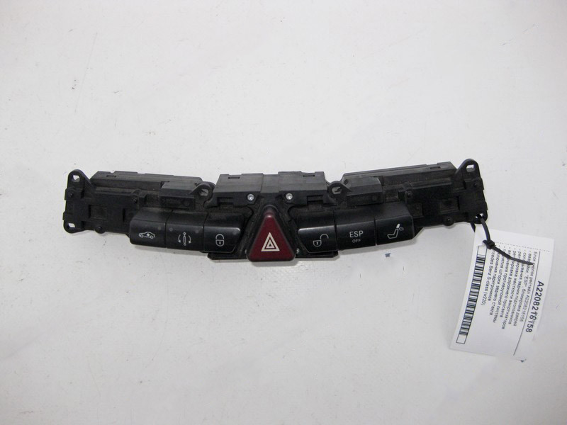 Mercedes-Benz  A2208218158 Блок кнопок аварійки, "ESP", блокування дверей та ін. S-Class W220 рестайл Одеса - фото 1