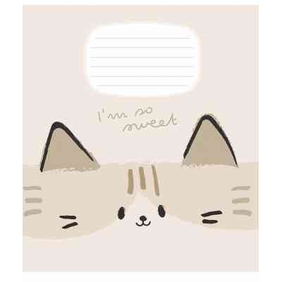 Тетрадь Школярик My friend 12 листов клетка (012-3557K) Винница