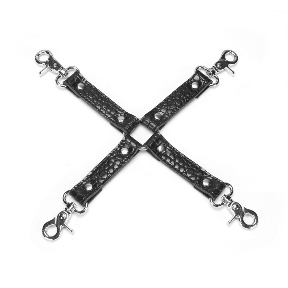 Набор Liebe Seele Temptation Bondage 8pcs Kit, фиксаторы, ошейник с поводком, кляп, флоггер, маска Sex Aura Киев - изображение 9