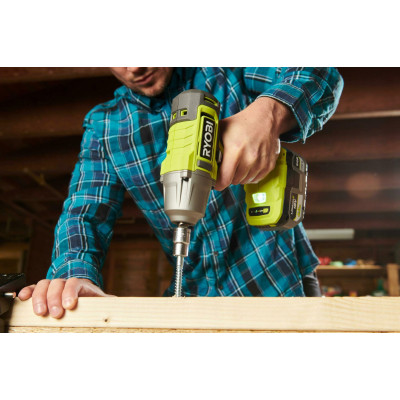 Гайковерт Ryobi ONE+ ударный RIW18-1C20SA3, 18V, 2Ah, 2600 об/мин. 800 Нм, 1/2