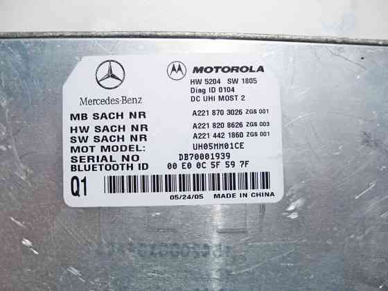 Mercedes-Benz  A2218703026 Блок мобільного телефону S-Class W221 Одеса