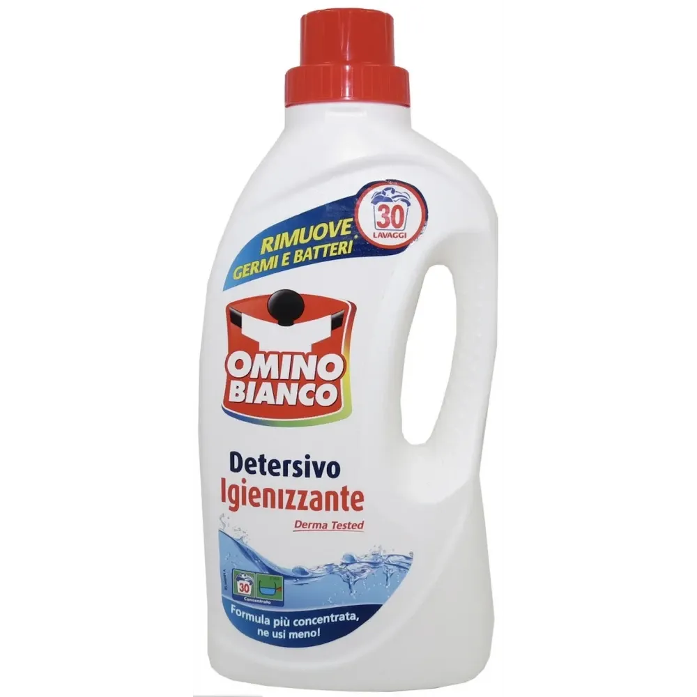Гель для прання Omino Bianco Detersivo Igienizzante антибактеріальний 23 прання 1150 мл Львів - фото 1