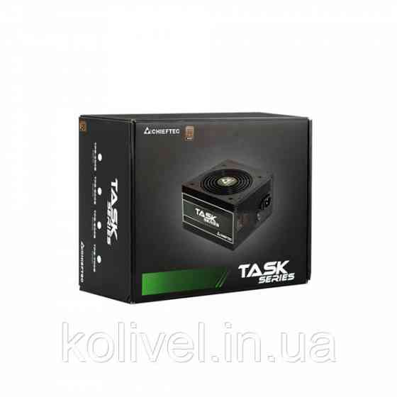 БЖ 600W Chieftec TASK TPS-600S, 120 mm, 80+ Bronze Retail Box (TPS-600S) Киев