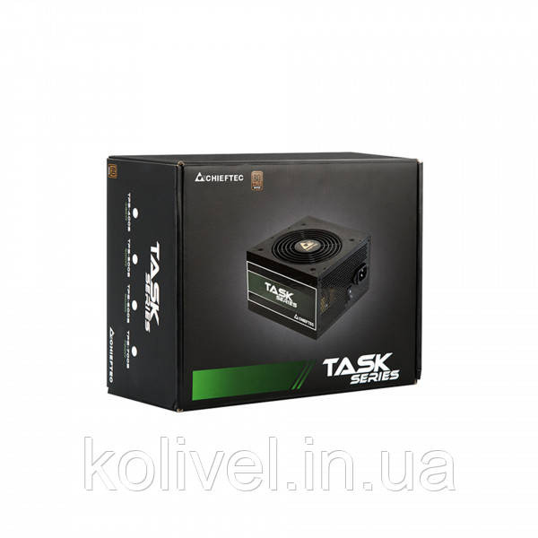 БЖ 600W Chieftec TASK TPS-600S, 120 mm, 80+ Bronze Retail Box (TPS-600S) Киев - изображение 2