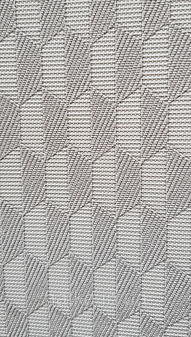 Шпалери вінілові на флізеліні AdaWall Omega1.06х10 геометрія 3д фігури роми смуги бежево-сірі 23208-3 Київ - фото 2