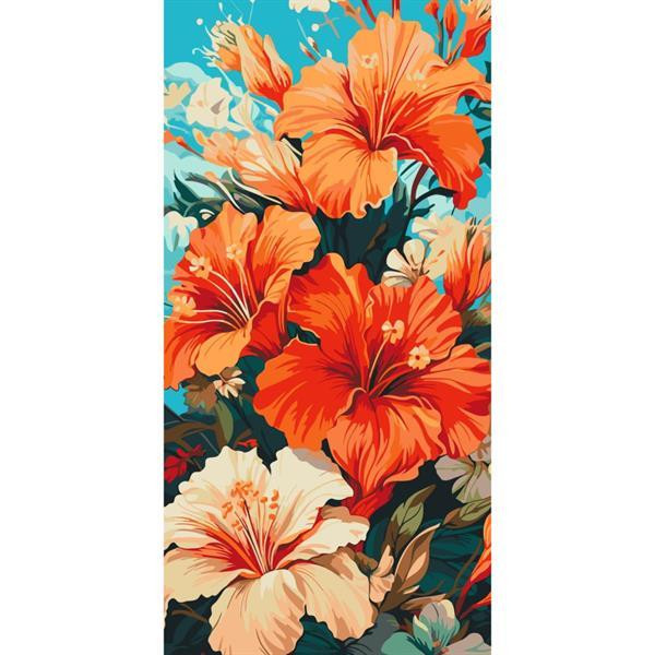 Картина по номерам ArtCraft Гибискус 40х80 см (13073-AC) Харьков - изображение 3