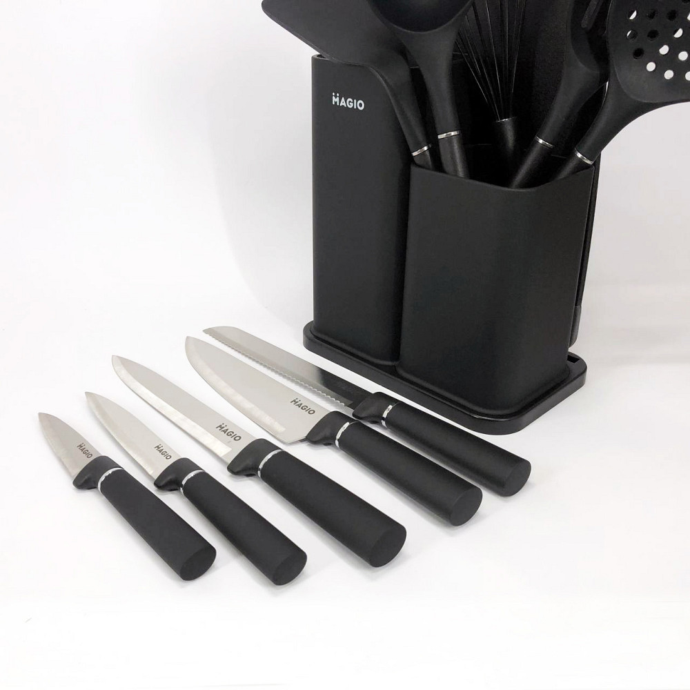 Настільні набори кухонного приладдя Magio MG-1097B, Набір для готування з нейлону YW-36 Івано-Франківськ - фото 9
