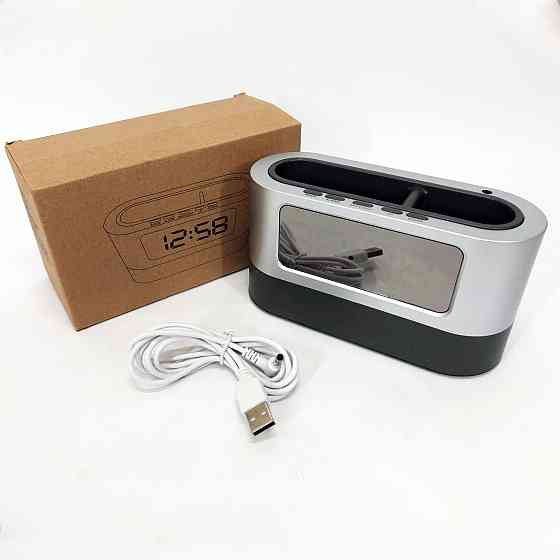 Настольные электронные часы с подсветкой, Электронные часы с функцией подсветки Настольные LED RX-61 Киев