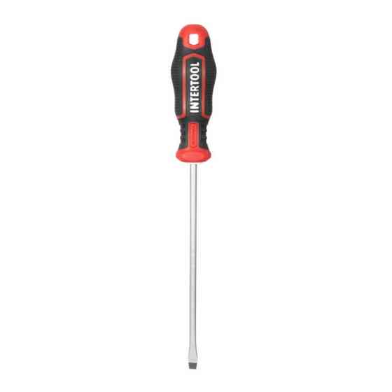 Отвертка шлицевая, SL5,0×150 мм, S2, STORM INTERTOOL VT-3408 Киев